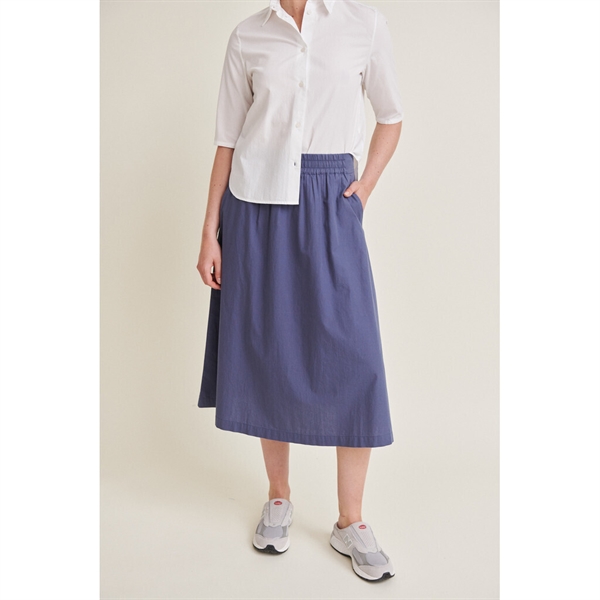 Basic Apparel Tilde Skirt GOTS - Vintage Indigo